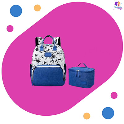V-COOOL Breast Pump Backpack, Insulated Cooler Bag for Milk, Charging Port