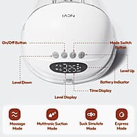 NCVI  8131 Wearable Breast Pump