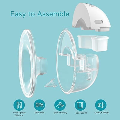 PARUU P16 DOUBLE WEARABLE PUMP PARUU P16 DOUBLE WEARABLE PUMP