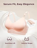 Momcozy Ultra Comfort Seamless Nursing Bra YN21