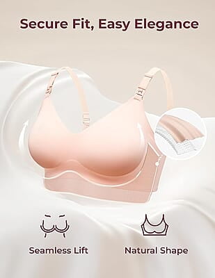 Momcozy Ultra Comfort Seamless Nursing Bra YN21