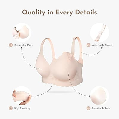Momwills Jelly Strip Nursing Bra 
