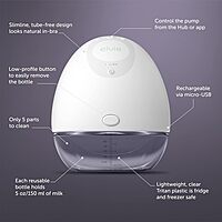 Elvie Breast Pump - Double, Wearable Breast Pump with App (silent)