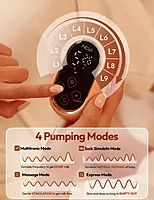NCVI Ultra-Lightweight Hybrid Wearable Breast Pump