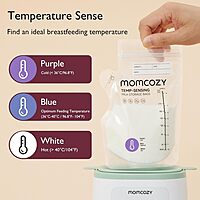 Momcozy Temp Sensing Milk Storage Bags