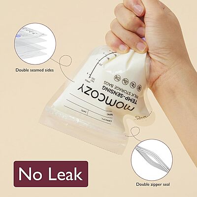 Momcozy Temp Sensing Milk Storage Bags
