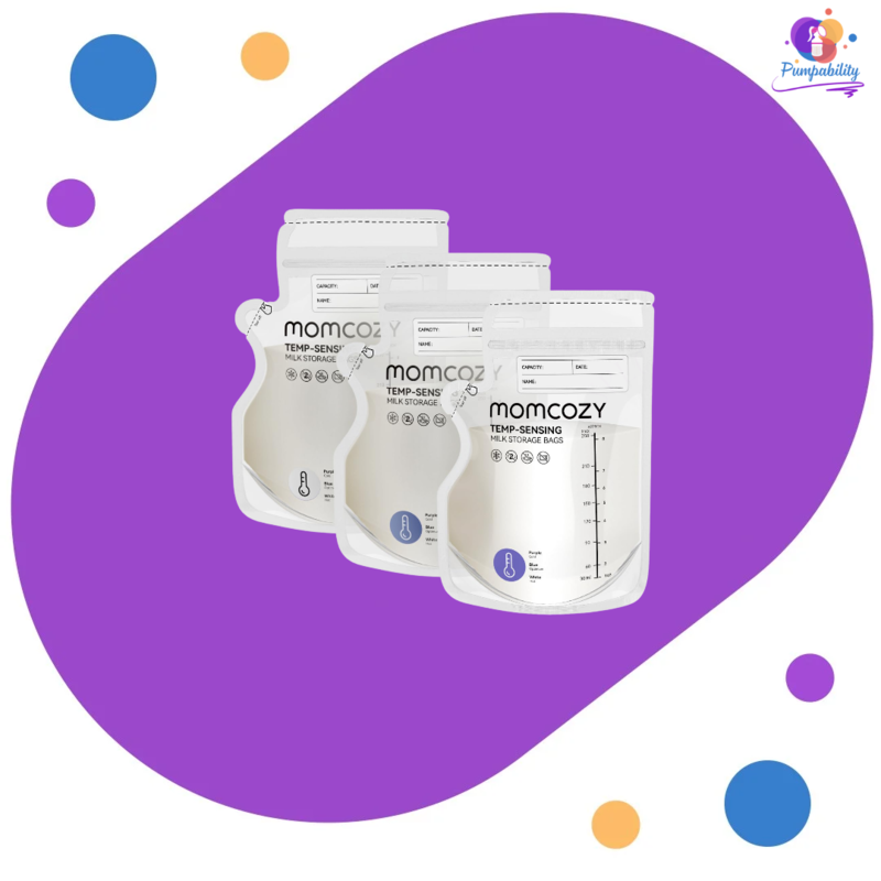 Momcozy Temp Sensing Milk Storage Bags