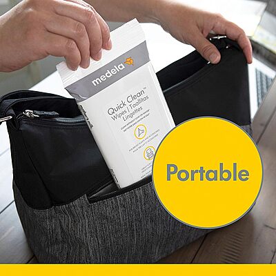 Medela Quick Clean Breast Pump & Accessory Wipes