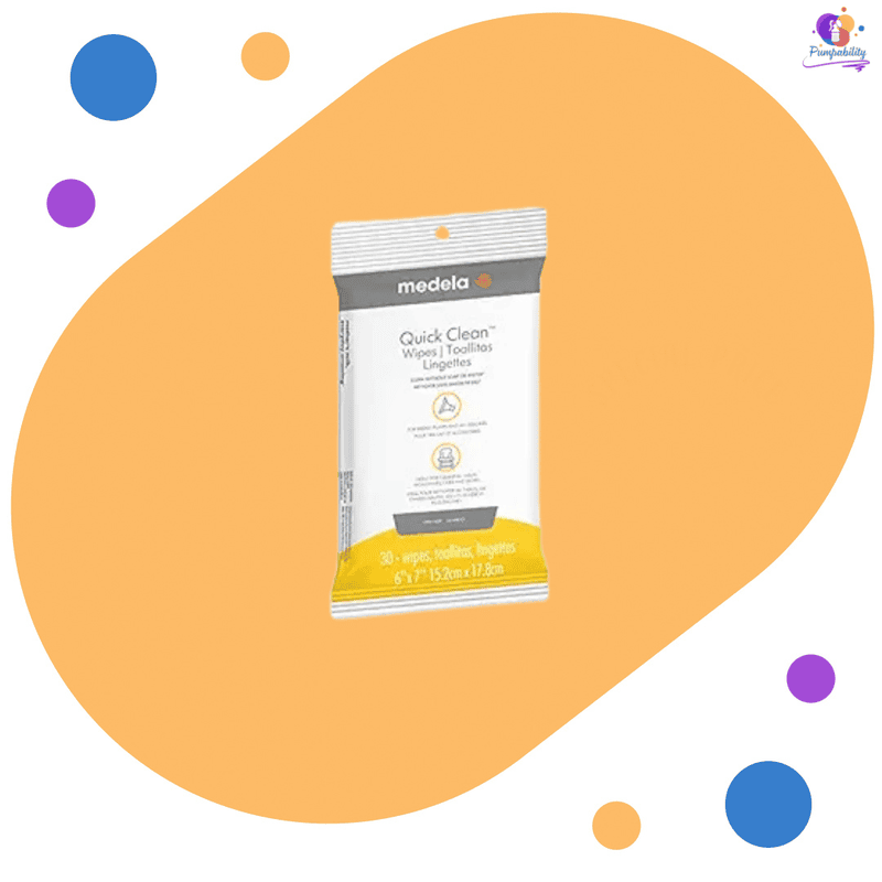 Medela Quick Clean Breast Pump & Accessory Wipes