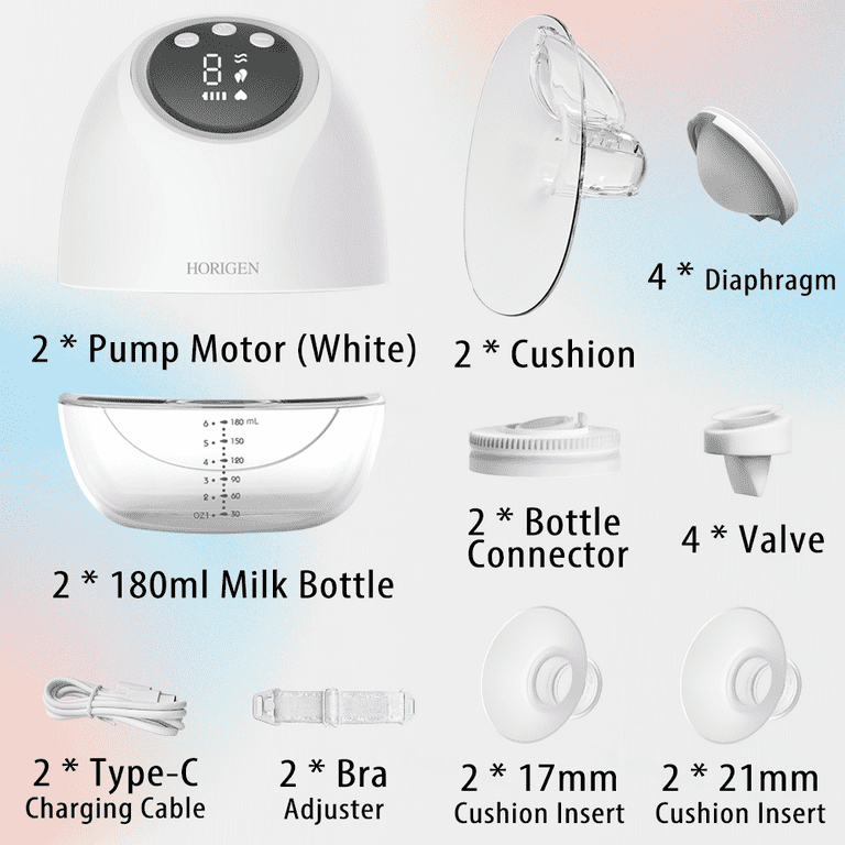Horigen 2267K Double Wearable Breast Pump