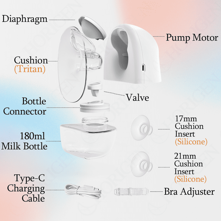 Horigen 2267K Double Wearable Breast Pump