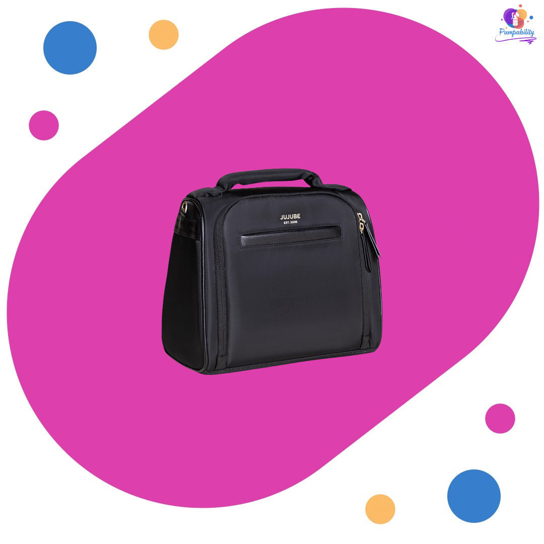 JuJuBe New Insulated Bottle Bag, Breastmilk Storage Bag 