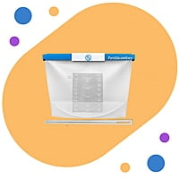 PureSiliconeWare Reusable Silicone Bag PureSiliconeWare Reusable Silicone Bag